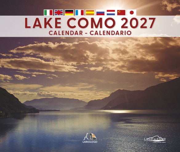Calendario da tavolo Lake Como 2027 copertina Editrice Lariologo