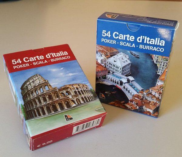 Carte da gioco con immagini d'Italia - Editrice Lariologo