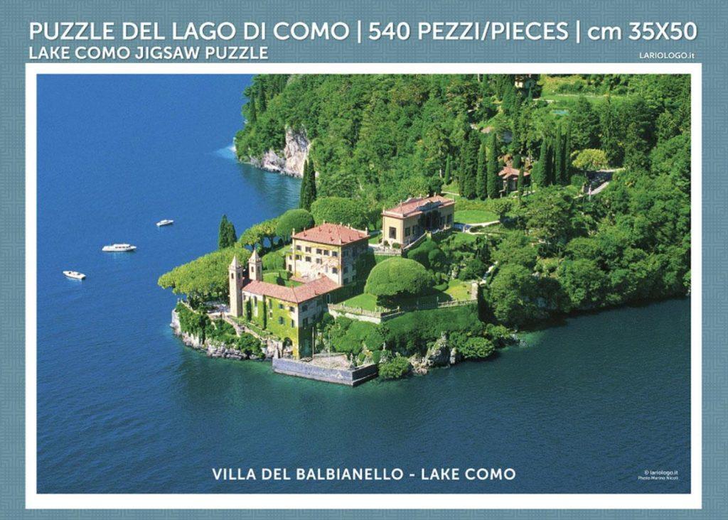 Puzzle Villa del Balbianello Lake Como - Editrice Lariologo
