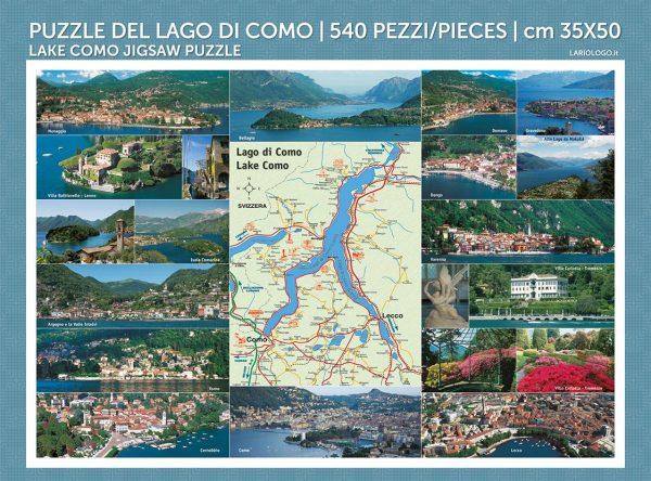 Puzzle del Lago di Como - Editrice Lariologo