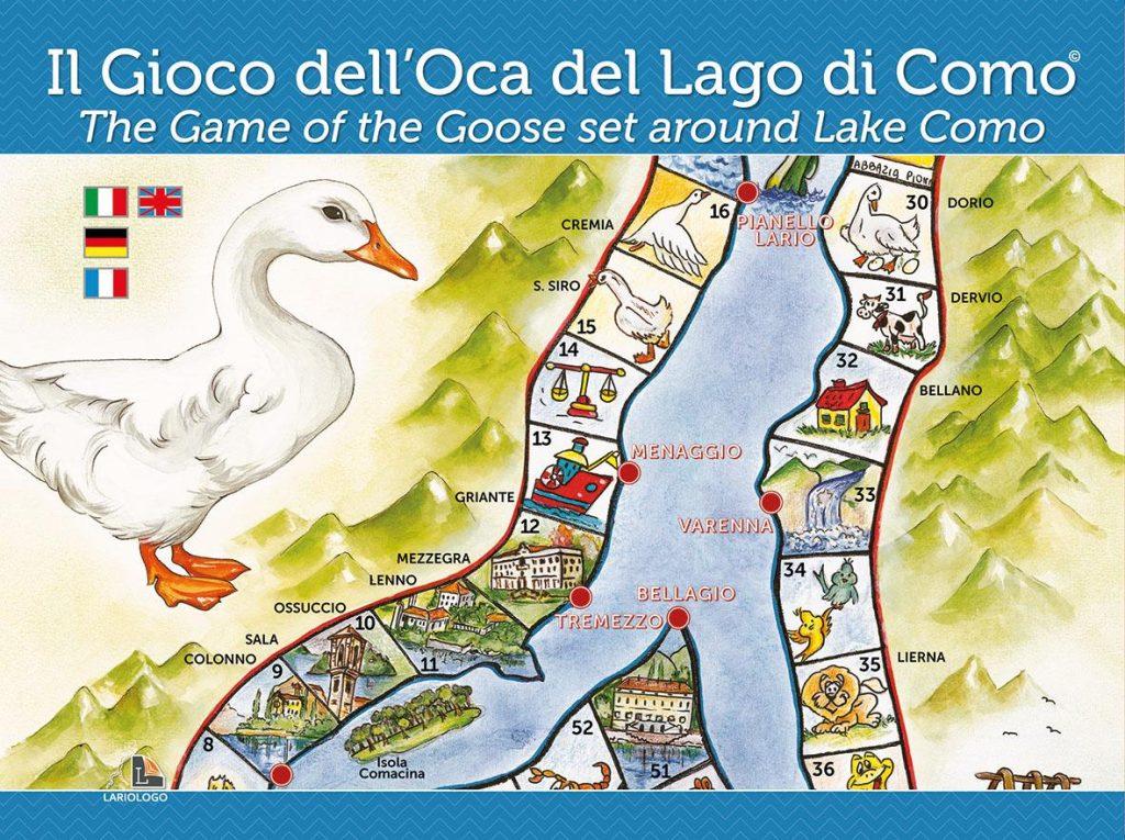 Gioco dell'oca del Lago di Como - Editrice Lariologo