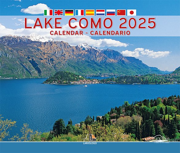 Calendario da tavolo Lake Como 2025 Copertina