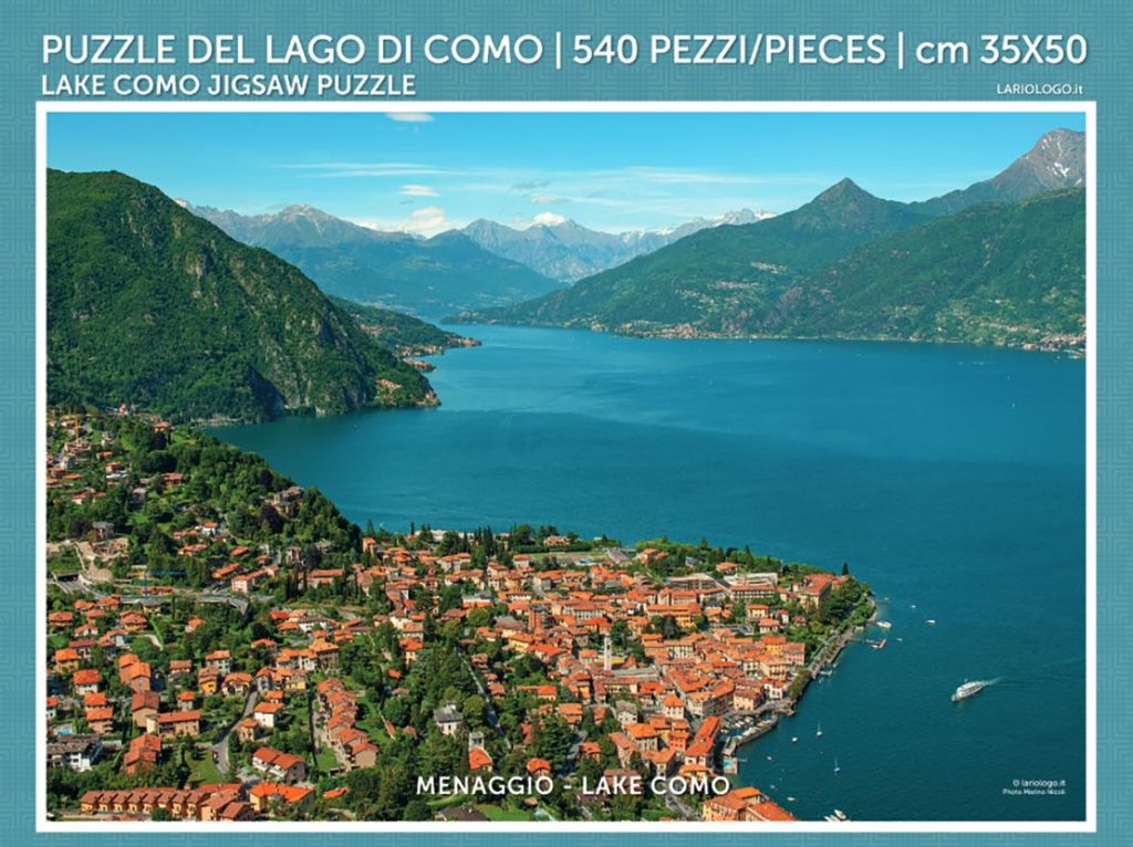 Puzzle di Menaggio 540 pezzi cm 35x50 - Lake Como - Editrice Lariologo